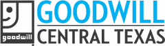 Goodwill of Central Texas Logo. The Goodwill of Texas is a donation partner for The Junkluggers of Austin
